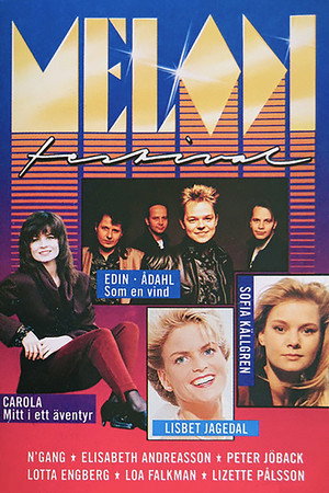 Melodifestivalen 29. évad (1990-03-09) poszter