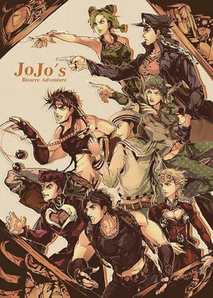 JoJo bizarr kalandja poszter