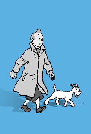 Les Aventures de Tintin, d'après Hergé poszter