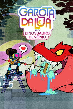 Holdlány és Ördögi Dinoszaurusz poszter