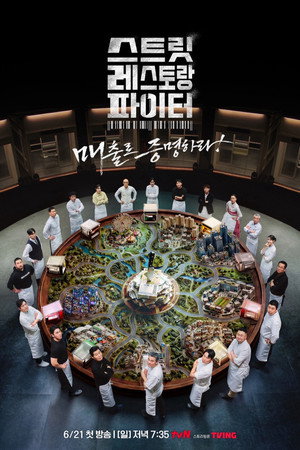 스트릿 레스토랑 파이터 poszter