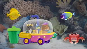 Wonder Pets: In the City 2. évad Ep.8 Mentsd meg a korallt!/Segíts a méhkirálynőnek!