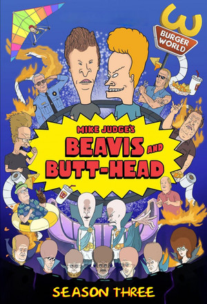 Mike Judge: Beavis és Butthead 3. évad (2025-09-03) poszter