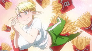 エルフさんは痩せられない。 kép