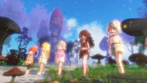 森の妖精 キノコの娘 / アニメちゃんに会える国 kép