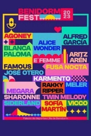 Benidorm Fest poszter