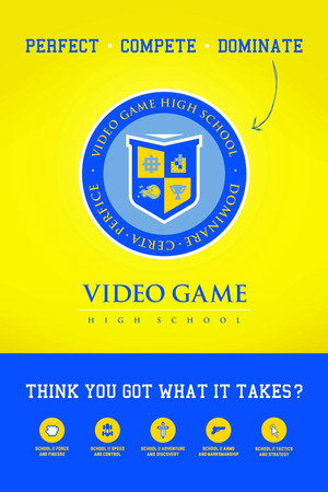 Video Game High School poszter