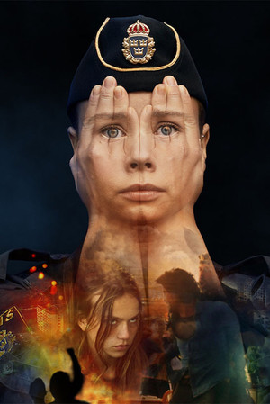 Tunna blå linjen poszter
