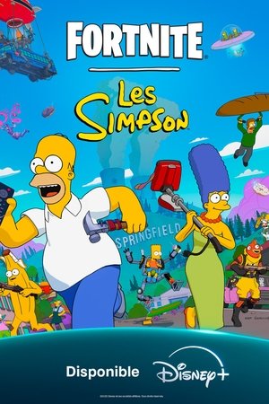 Fortnite x The Simpsons poszter