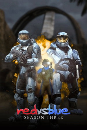 Red vs. Blue 3. évad (2004-10-12) poszter