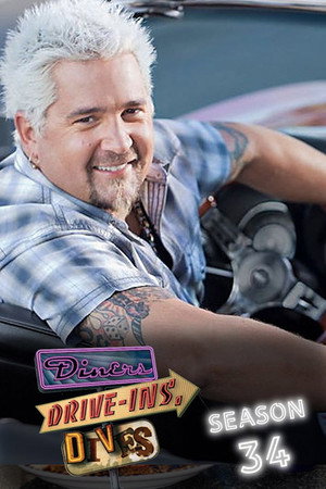 Diners, Drive-Ins and Dives 34. évad (2019-12-06) poszter