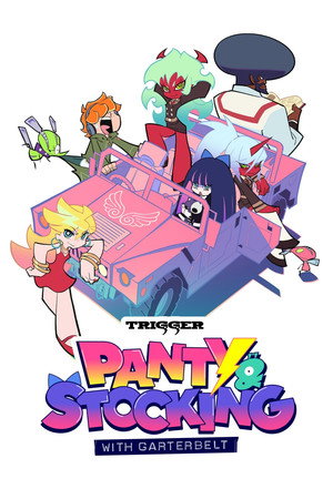 パンティ＆ストッキングwithガーターベルト poszter