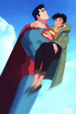 Kalandjaim Supermannel poszter