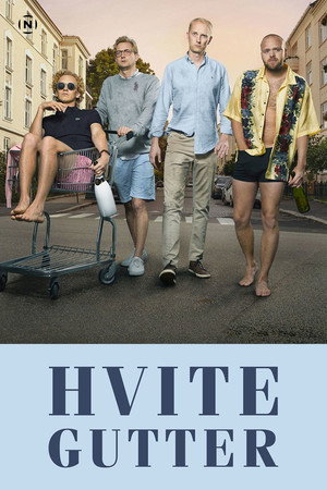 Hvite gutter poszter