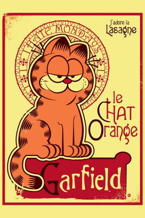 A Garfield-show poszter