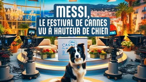 Messi : le Festival de Cannes vu à hauteur de chien kép