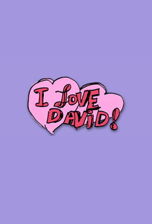 I Love David poszter
