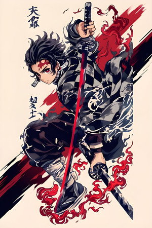 Kimetsu No Yaiba poszter