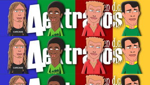 4 EXTRAÑOS EN DC kép