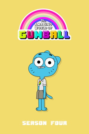  Gumball csodálatos világa 4. évad (2015-07-07) poszter
