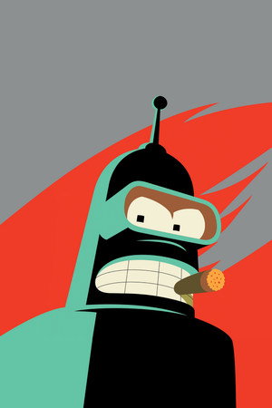Futurama poszter