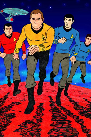 Star Trek: A rajzfilmsorozat poszter