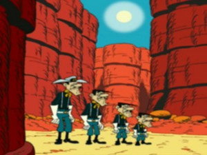 Lucky Luke legújabb kalandjai 1. évad Ep.49 A Daltonok egyenruhában