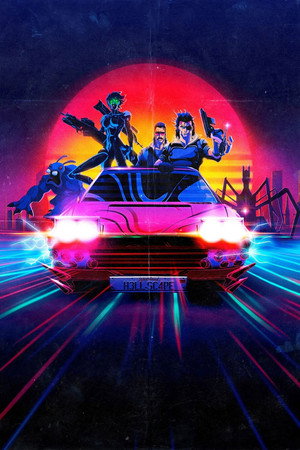 Laserhawk kapitány: Egy Blood Dragon-történet poszter