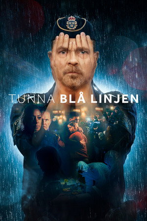 Tunna blå linjen poszter