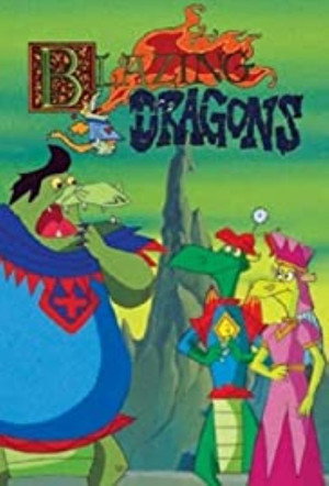 Blazing Dragons poszter