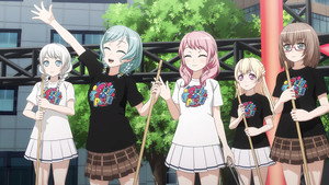 バンドリ！ ガールズバンドパーティ！ 5th Anniversary Animation -CiRCLE THANKS PARTY！- kép