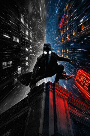 A Pók: Noir poszter