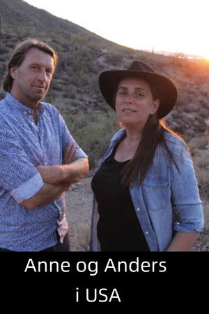 Anne og Anders i USA poszter