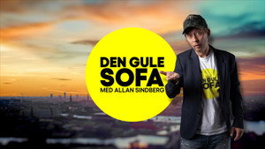 Den gule sofa med Allan Sindberg kép