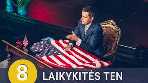 Laikykitės ten - Intelektualios satyros vakaro šou 1. évad Ep.8 8. epizód