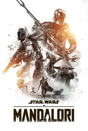 Star Wars: A Mandalóri poszter