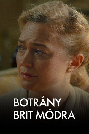 Botrány brit módra poszter