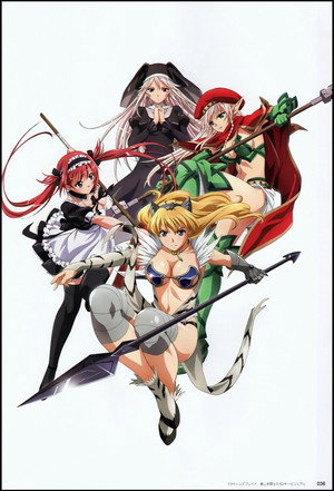 クイーンズブレイド 美しき闘士たち 1. évad (2010-08-08) poszter