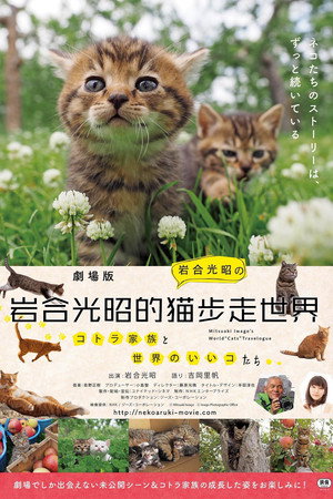 岩合光昭の世界ネコ歩き poszter