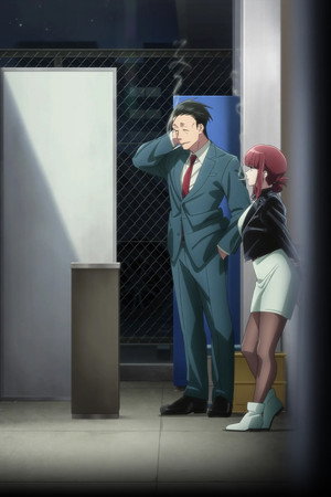 スーパーの裏でヤニ吸うふたり poszter