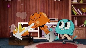  Gumball csodálatos világa 1. évad Ep.2 Kölcsönlemez visszajár