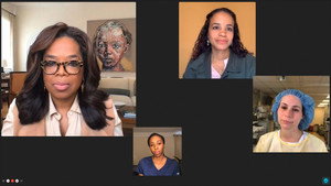 Oprah Talks COVID-19 1. évad Ep.9 Emily Fawcett, Xenia Greene és Idara Inokon