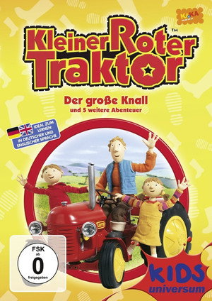 Kis piros traktor poszter