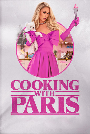 Paris Hiltonnal a konyhában poszter