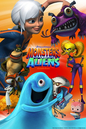 Monsters vs. Aliens poszter