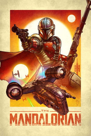 Star Wars: A Mandalóri poszter
