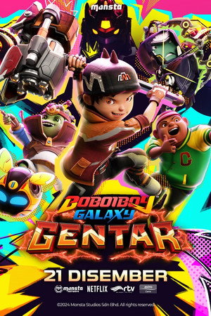BoBoiBoy Galaxy 4. évad (2024-12-21) poszter