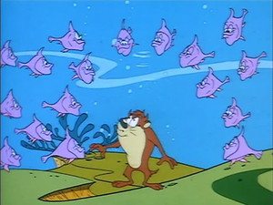 Taz-Mania 2. évad Ep.19 Szellemi táplálék