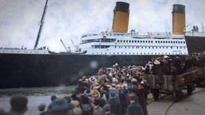 Titanic színesben kép