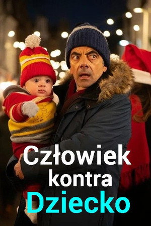 A férfi a csecsemő ellen poszter